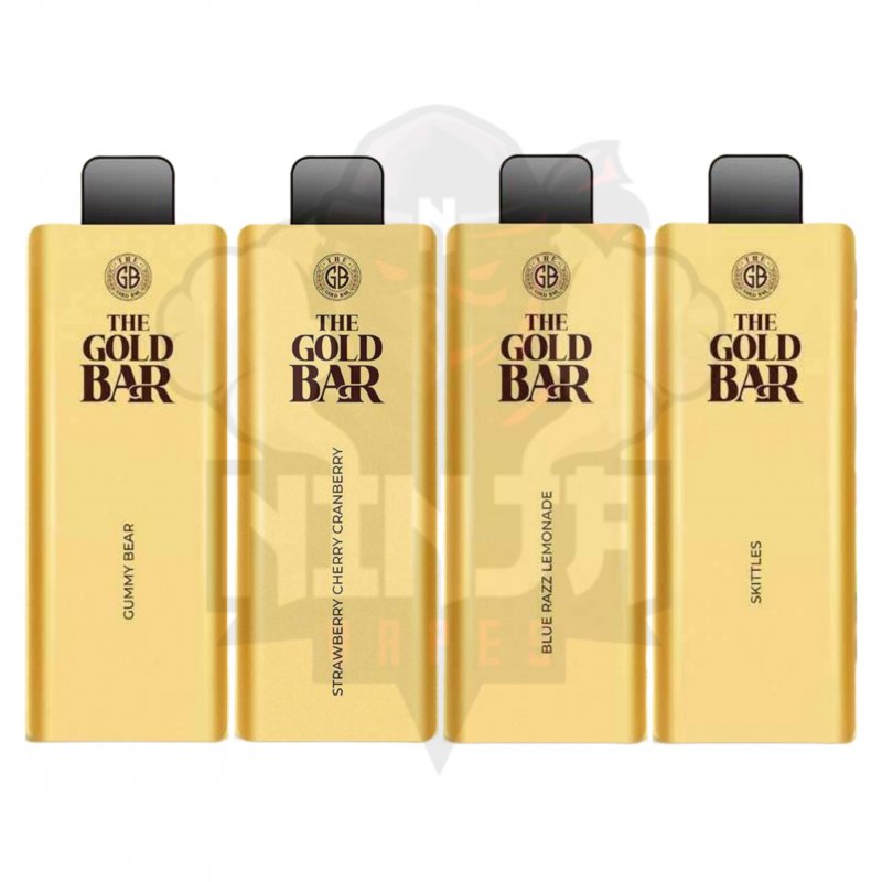 The Gold Bar 4500 Puffs disposable Vape Device